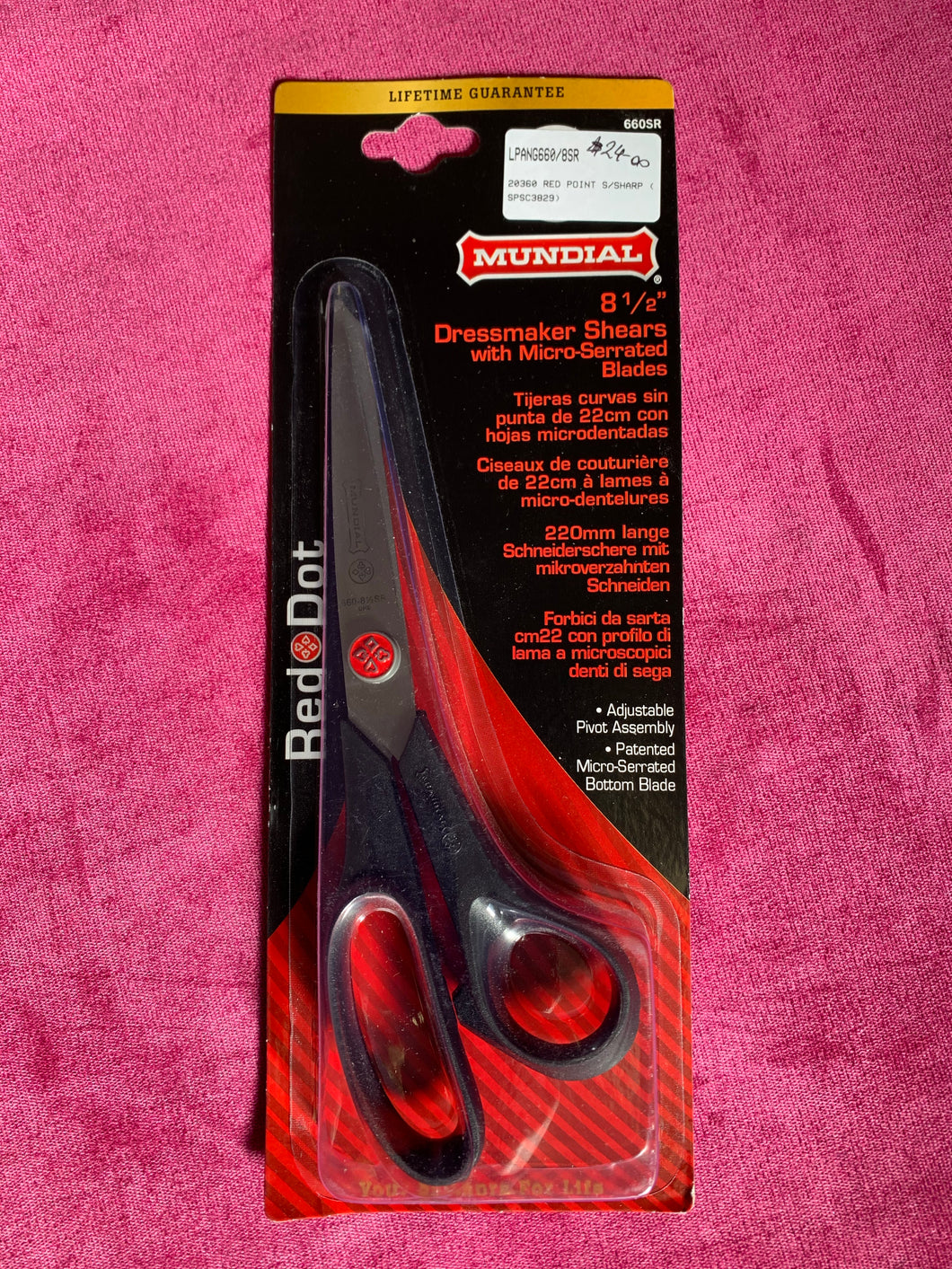 Micro-Serrated Dressmaking Scissors