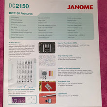 Load image into Gallery viewer, Janome DC2150
